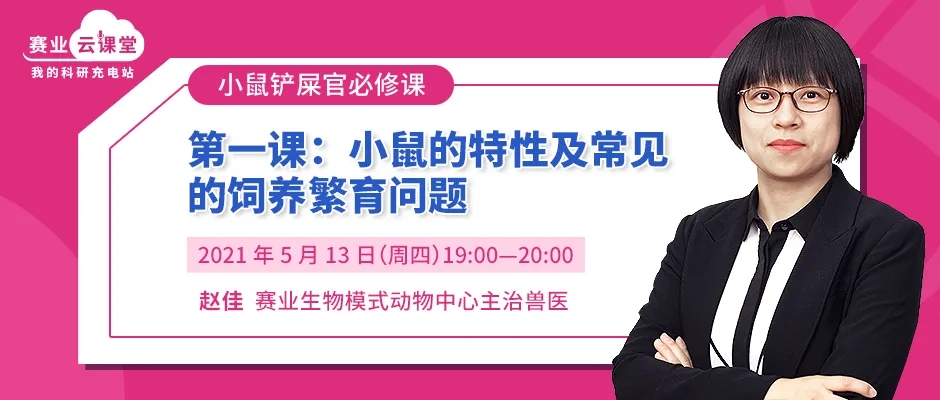 【课程预告，参与有礼】小鼠的特性及常见的饲养繁育问题