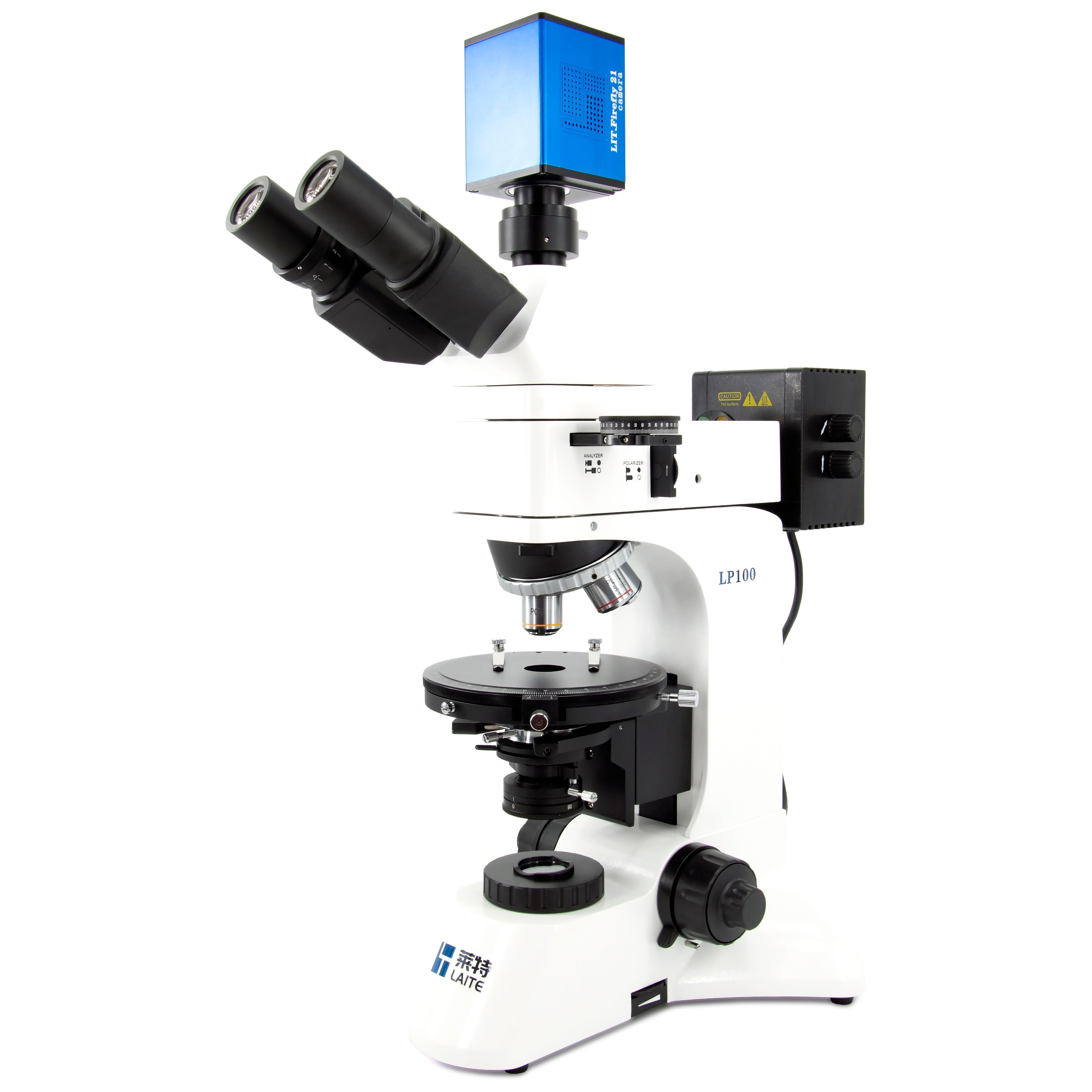 偏光显微镜 数码电子显微镜 Laite莱特LP100