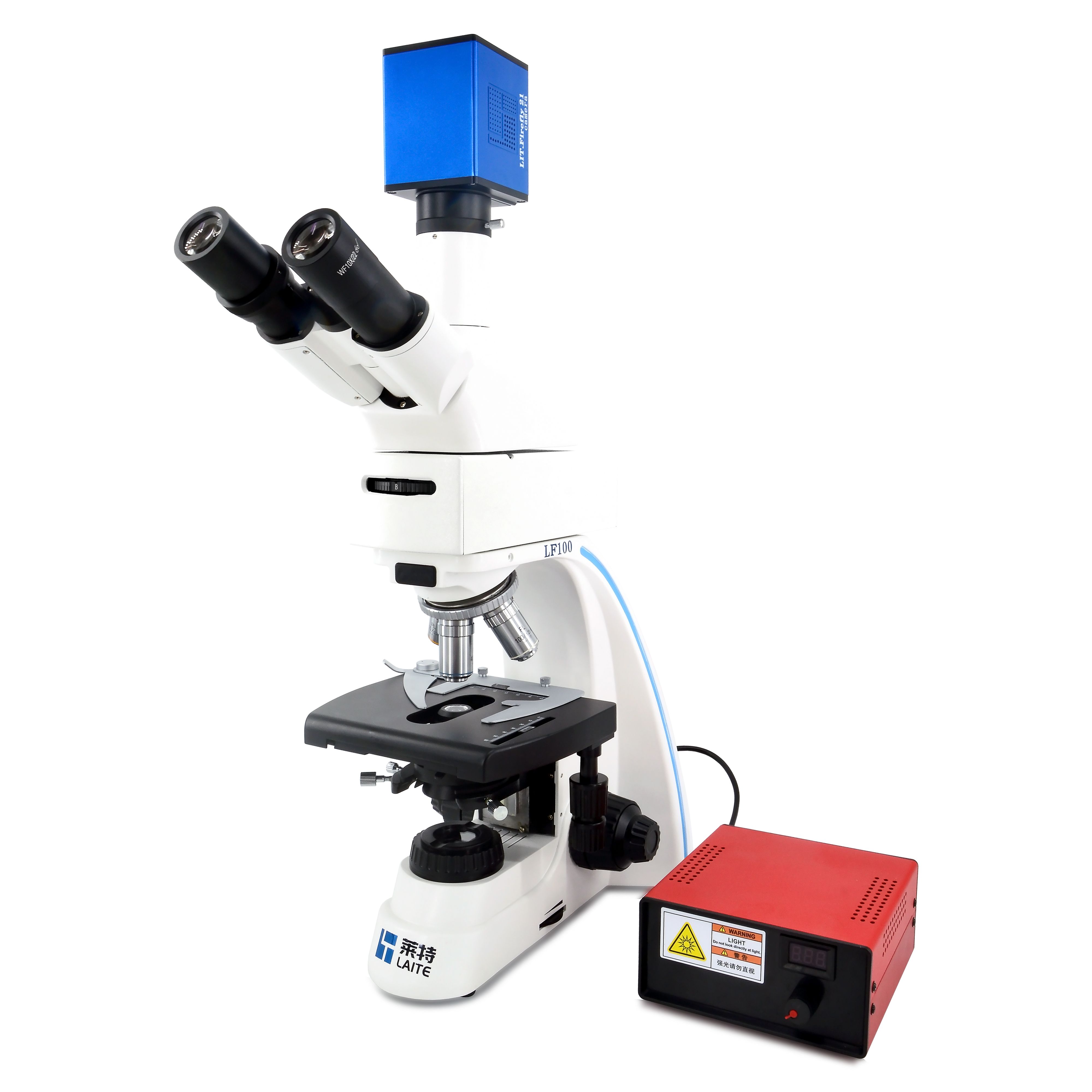 荧光显微镜 偏光相差暗场显微镜 Laite莱特 LF100