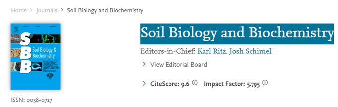 有5分以上发表要求的，来看看这个土壤类top期刊吧！【热刊周评】