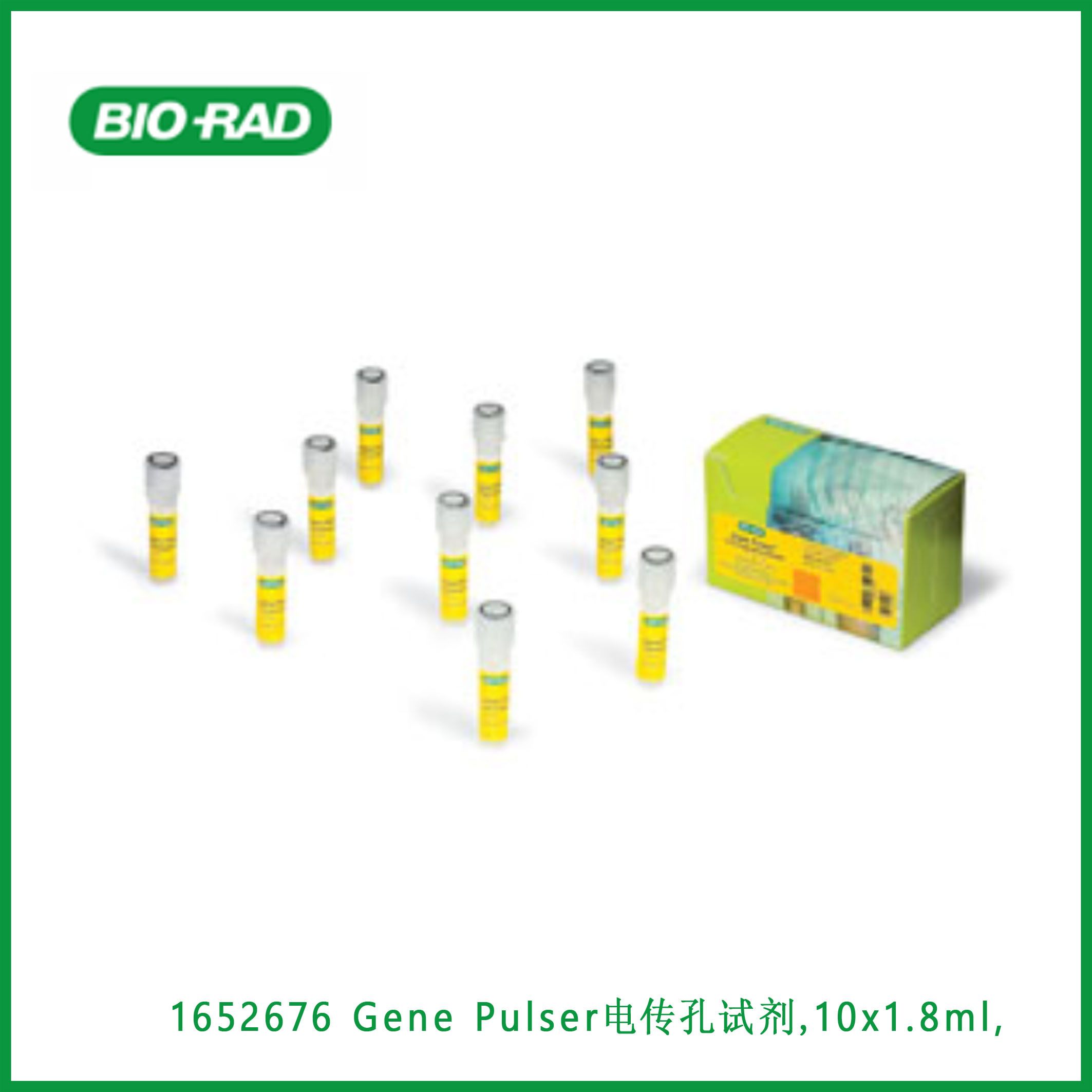 伯乐Bio-Rad1652676Gene Pulser Electroporation Buffer, 10 x 1.8 ml, Gene Pulser电传孔试剂，现货