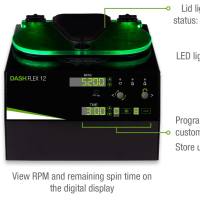 点成DASH Flex数显式水平角转子离心机