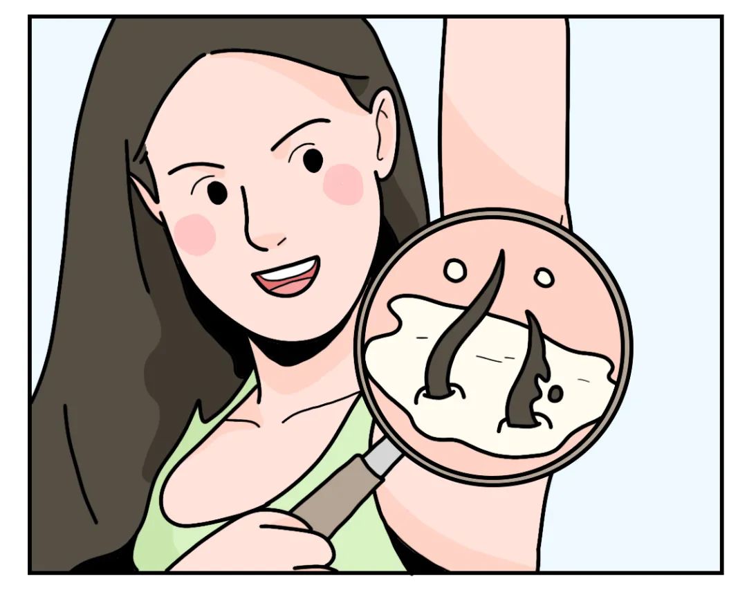 但不防水的脱毛膏沾上水