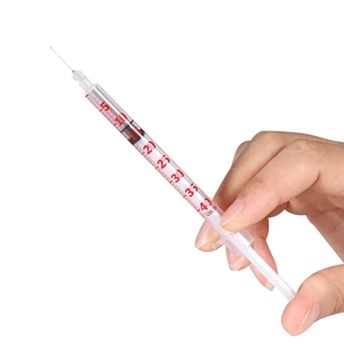 无菌胰岛素注射器，1ML带针，微量注射器