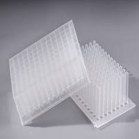 96孔深孔板/磁套 方孔尖底 工形圆底