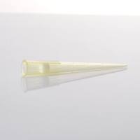 1-100ul滤芯吸嘴，黄色，带刻度，盒装灭菌