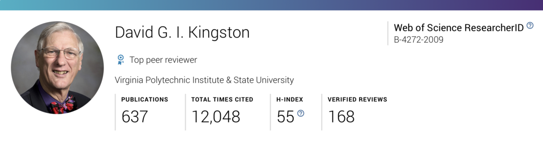 请查收60年天然化合物研究经验者的肺腑之言