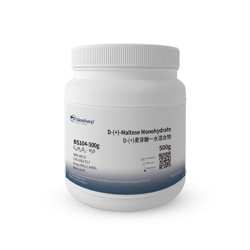 Biosharp BS104-500g  D-(+)-Maltose Monohydrate  D-(+)麦芽糖一水混合物