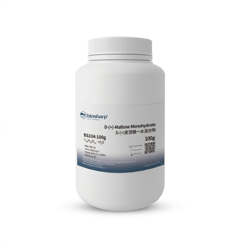 Biosharp BS104-100g  D-(+)-Maltose Monohydrate  D-(+)麦芽糖一水混合物