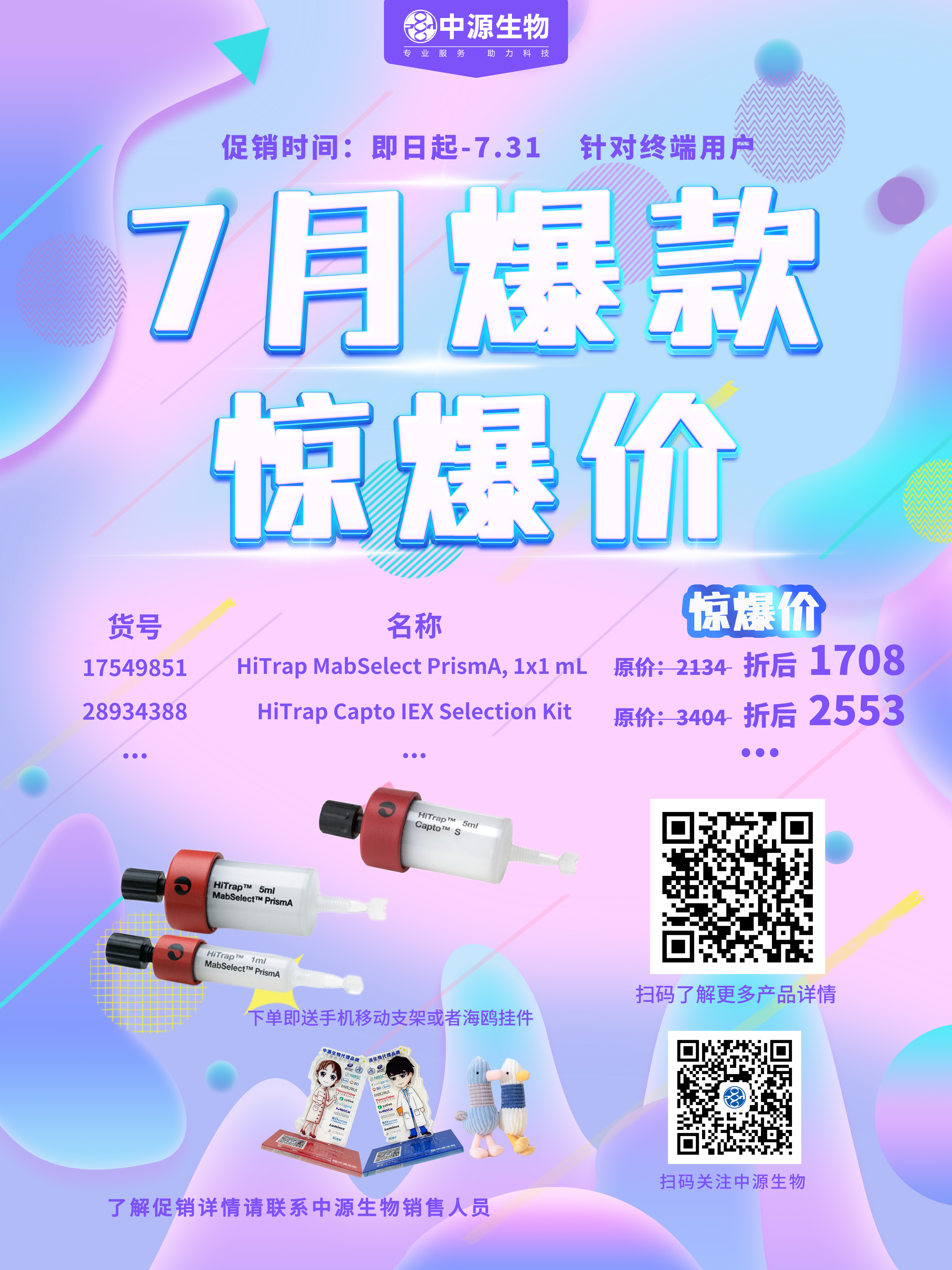 Cytiva爆款产品促销-7月