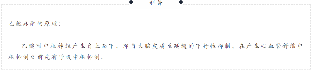 别怕，其实乙醚不能将人瞬间迷晕，而且它还有大用！