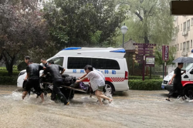 这场持续暴雨，再次彰显郑州人民医院速度