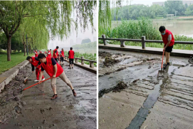 战洪图｜风雨中温情接力的三院人