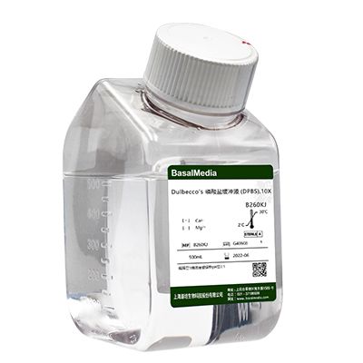 Dulbecco's 磷酸鹽緩沖液（DPBS），10X，不含鈣、鎂離子和酚紅