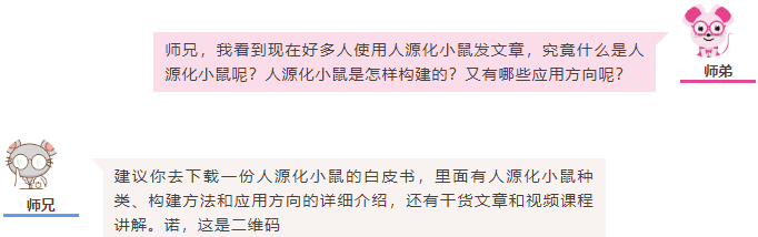 人源化小鼠模型相关技术干货