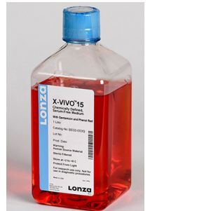 Lonza X-VIVO 15培养基（适用于各种人淋巴细胞和造血干细胞等）