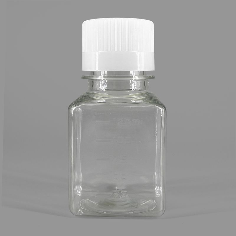 BeyoGold™ 125ml方形血清瓶(PET, 无菌)