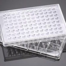 Falcon® 96 Square Well Angled Bottom Insert Plate, with Lid, Sterile, 5/Case  Falcon®无菌带盖 96 孔方形斜角底部插入板，5 个/箱
