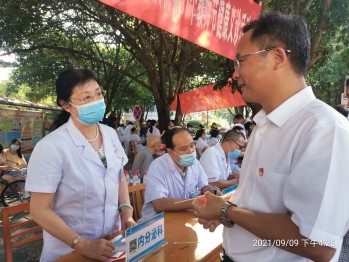 广西壮族自治区南溪山医院：欢庆教师节 健康送上门