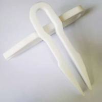 四氟镊子聚四氟乙烯镊子耐酸碱实验室PTFE特氟龙镊子厂家直销