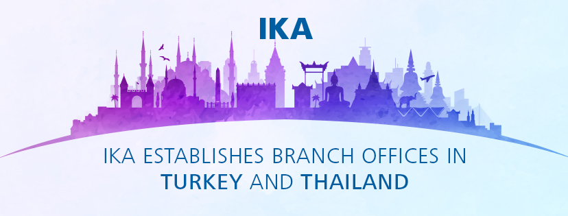 IKA 在泰国和土耳其的新建子公司开业运行