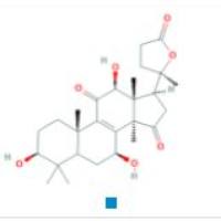 3β,7β,12β-三羟基-11,15-二羰基-羊毛甾烷-8-烯-24→20内酯
