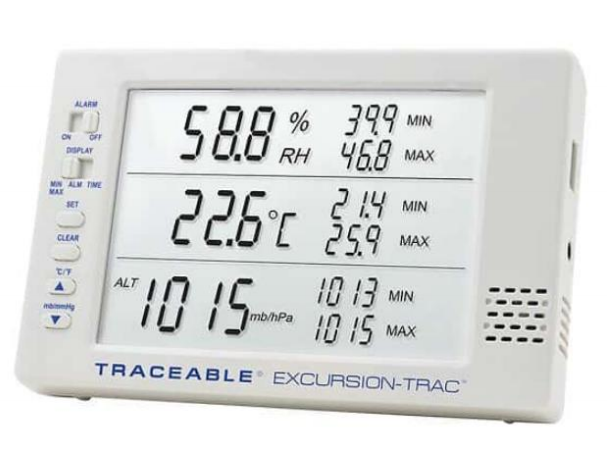 Traceable®分析测量实验室洁净室-温湿度计 CN-9