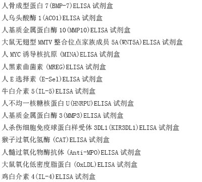 人卵清蛋白特异性IgG(OVAsIgG)ELISA试剂盒