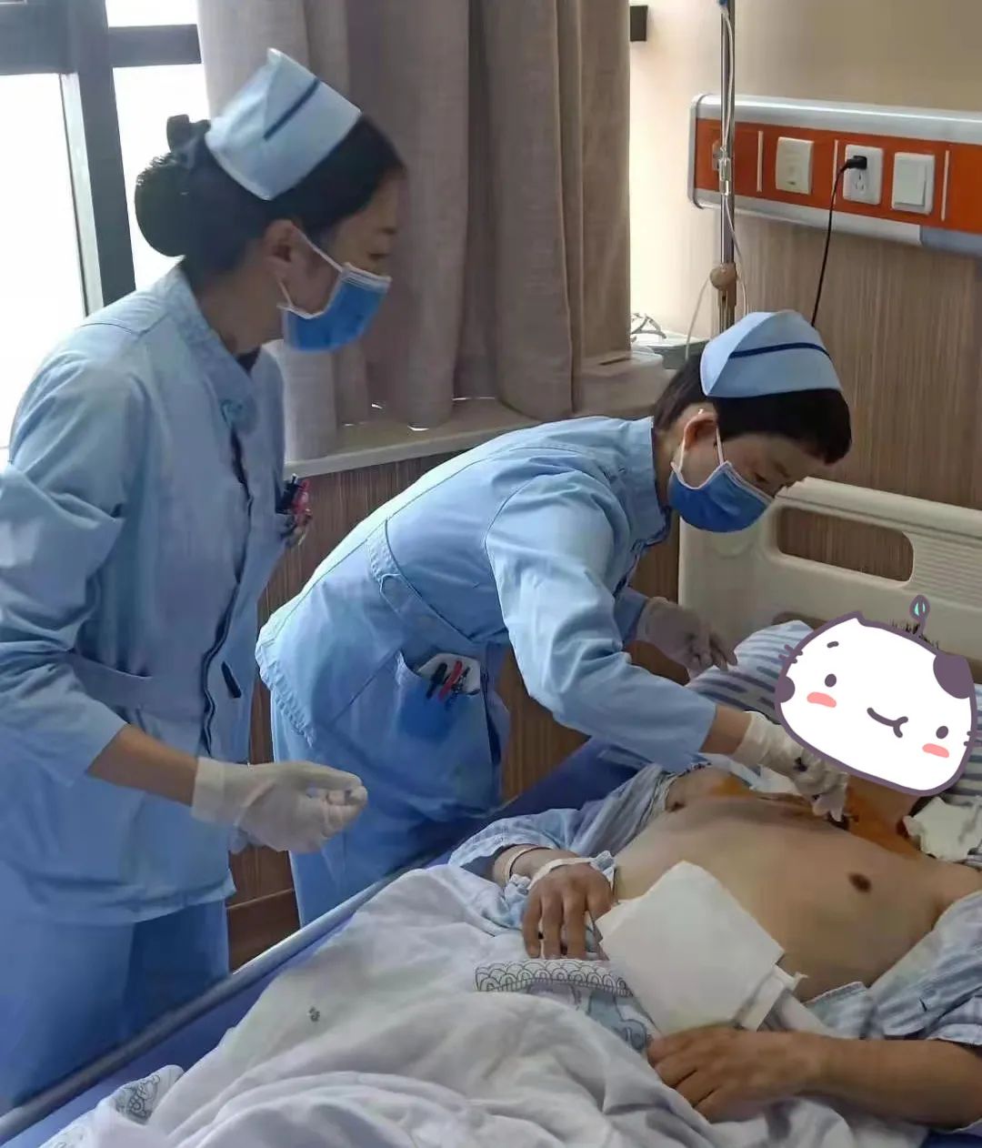 郑州人民医院为一男子治疗炎症性肠病