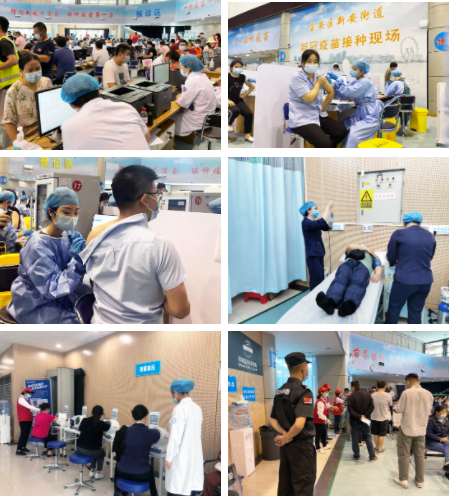 这个接种点，日均接种量可达 8000 人！