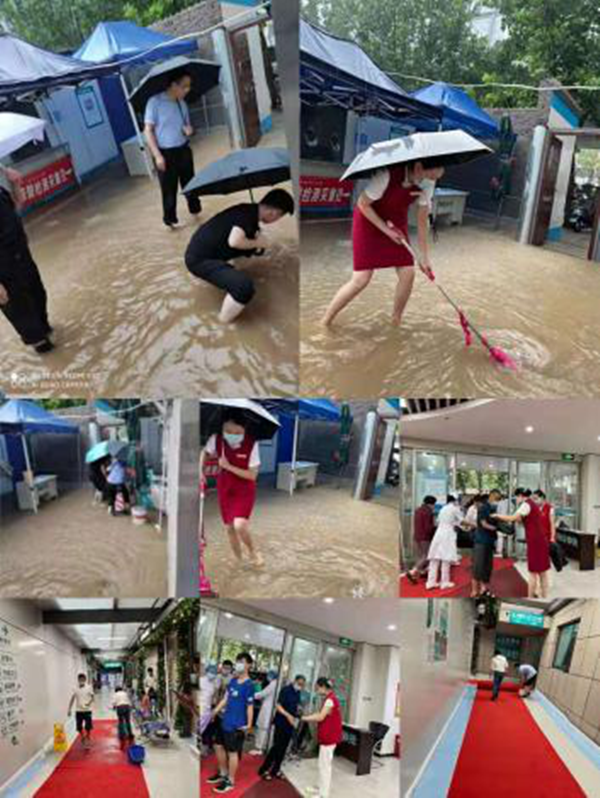 河南省直第三人民医院：风雨中坚守的门诊人，只为您的平安