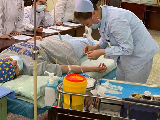 济南市第二人民医院举办静脉留置针操作技能大赛