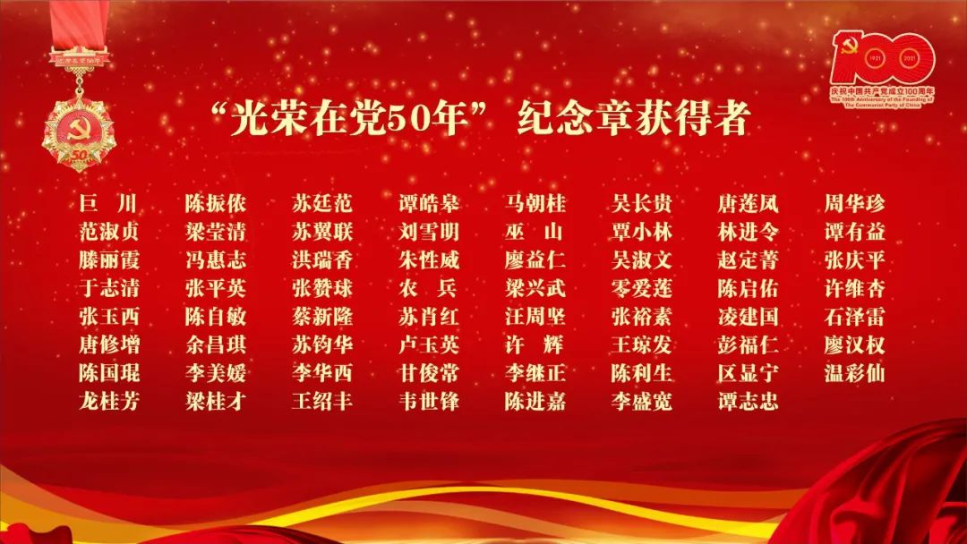 广西医科大学第一附属医院举办「七一」表彰大会暨庆祝中国共产党成立 100 周年文艺晚会