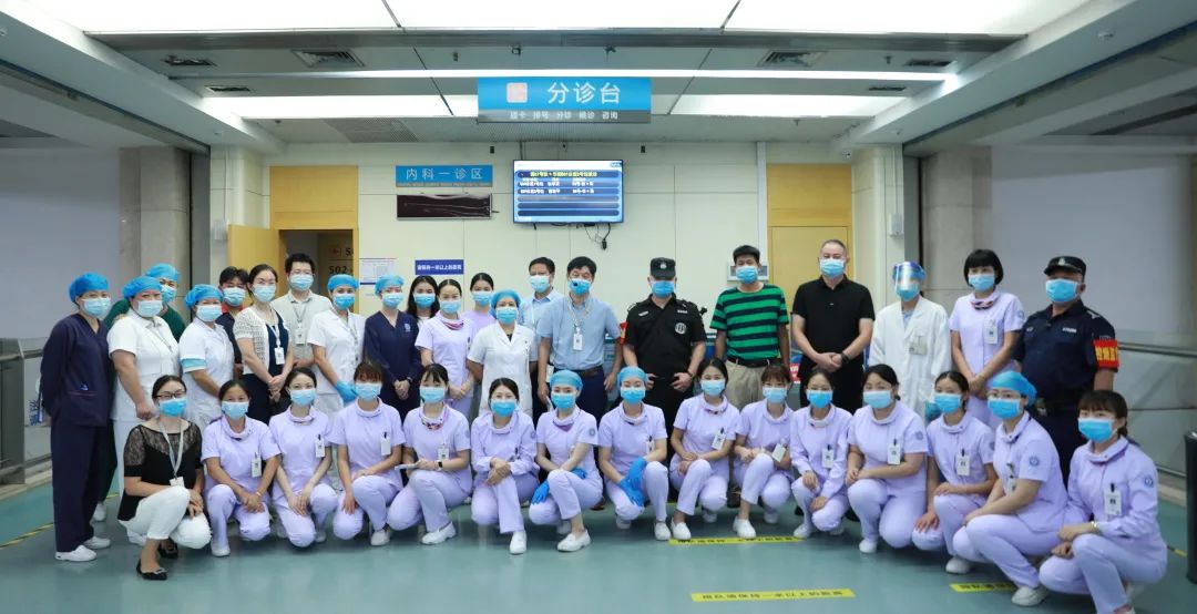 深圳市宝安区人民医院门诊部的一场演练