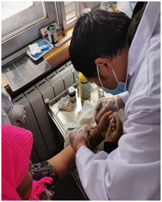 受伤后手部无供血已 1 小时 延安大学附属医院援藏团队火速救治