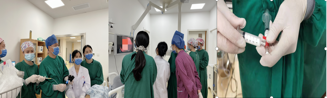 南昌大学第二附属医院消化内科谢正元教授团队完成一例内镜下食道狭窄扩张术