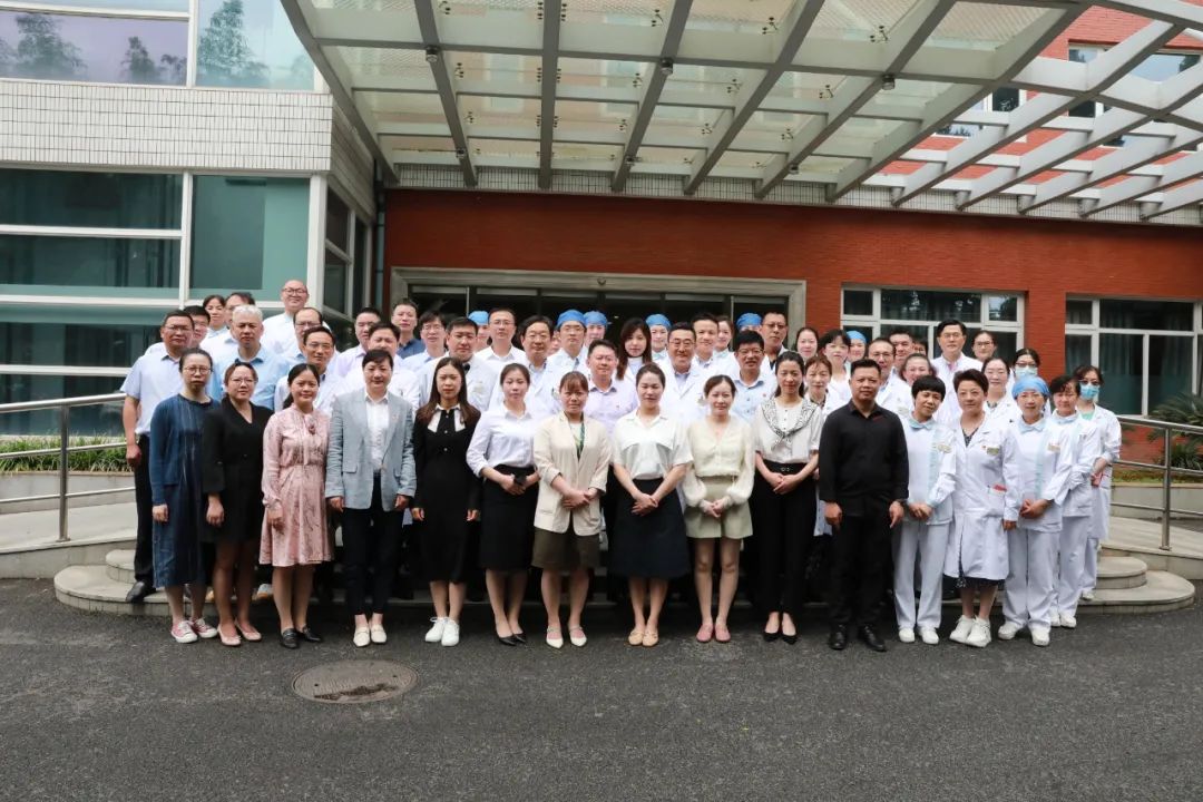 赣州市第五人民医院来上海市肺科医院学习交流