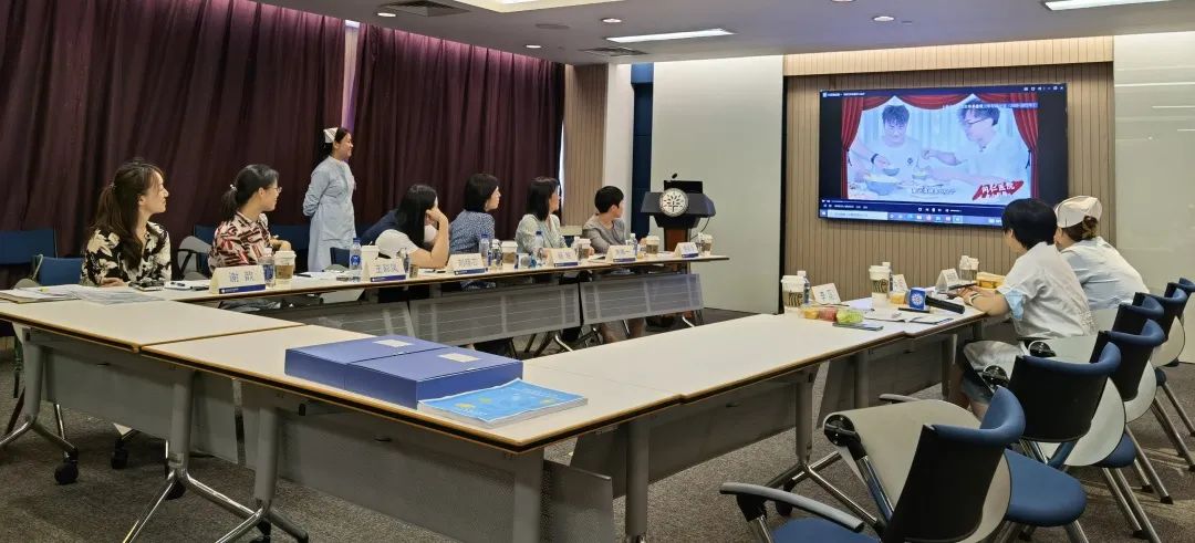 上海市同仁医院接受上海交大护理学院「护理预备队」及基地中期评审