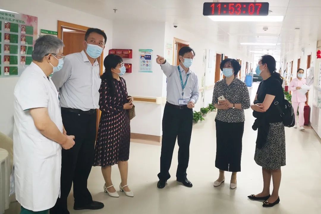 山东医学高等专科学校附属医院（临沂市老年病医院）到深圳市妇幼保健院参观交流