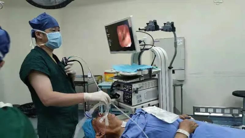 杭州市萧山区中医院成功开展无痛支气管镜检查