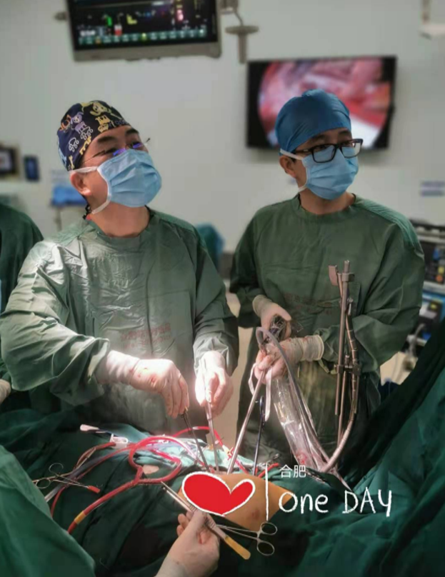 合肥京东方医院成功完成首例胸腔镜下房间隔缺损修补