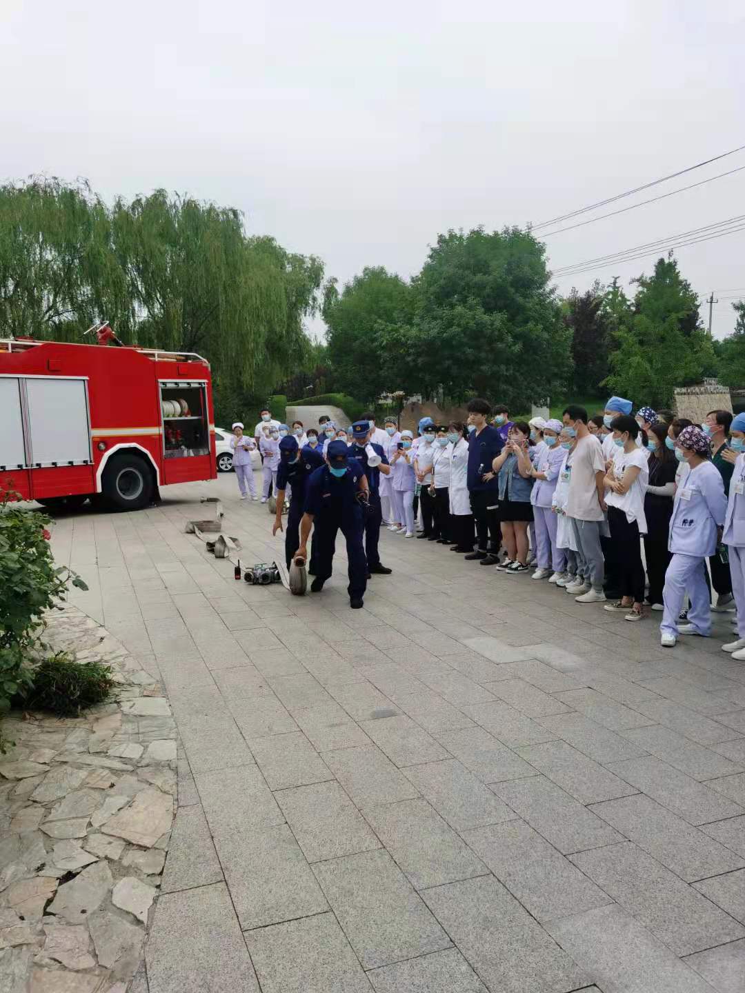 北京优联医院开展消防演练，筑牢安全防线