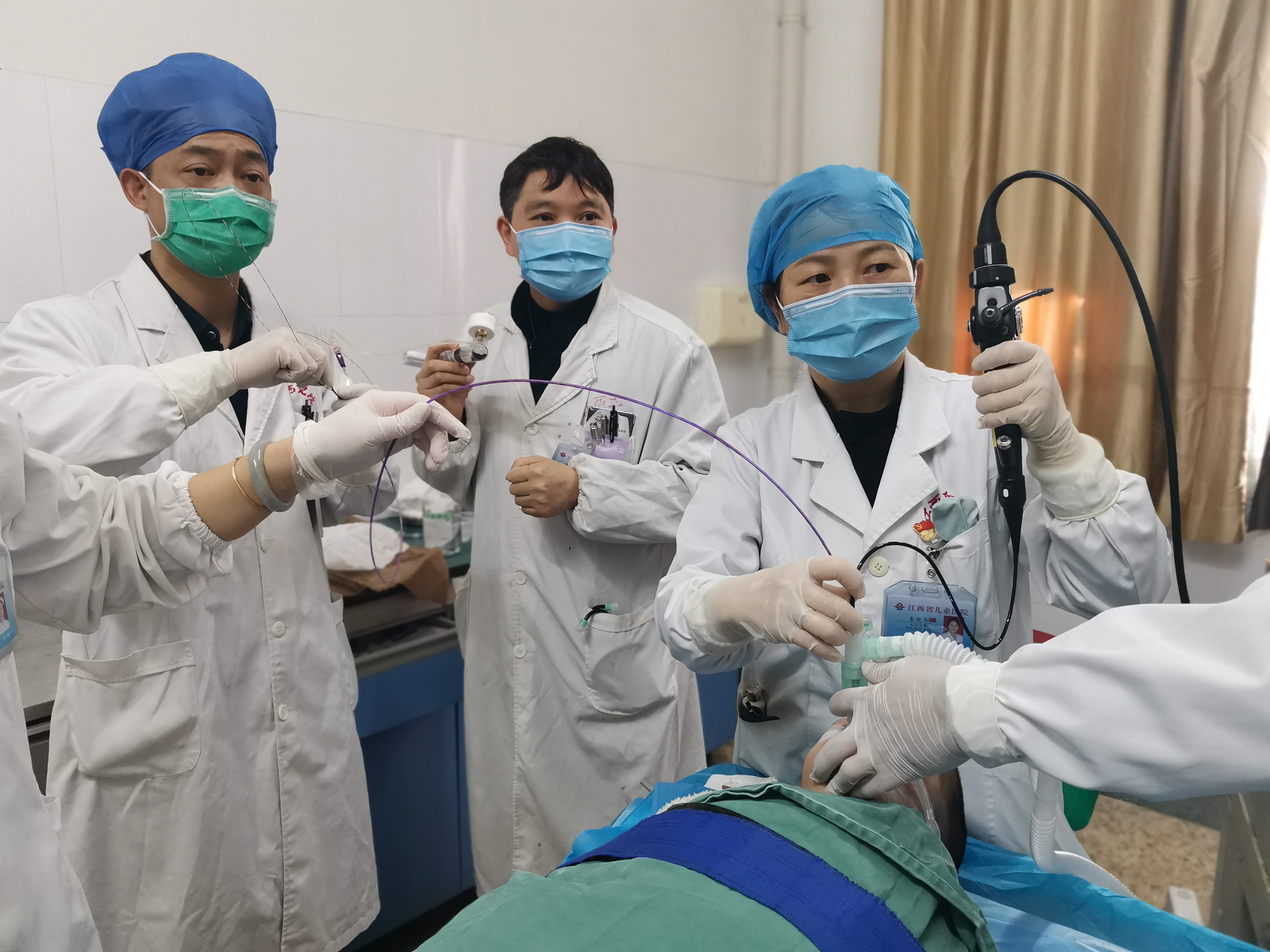 江西省儿童医院这项技术应用为气道狭窄患儿带来福音