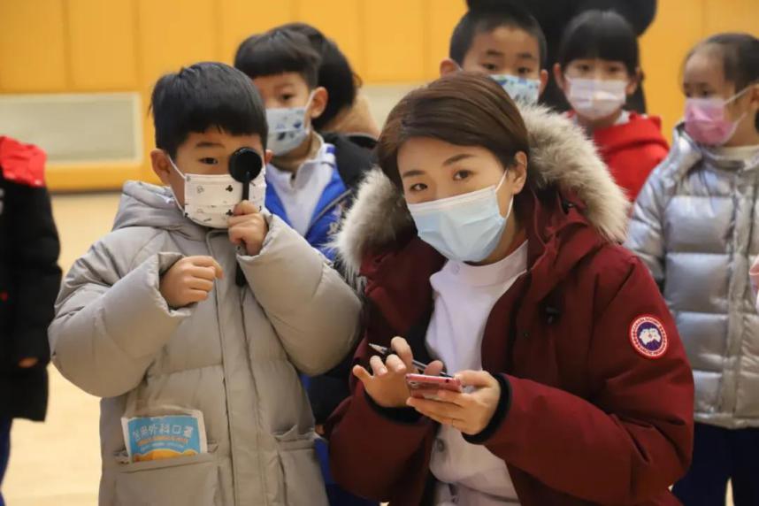 济南市第二人民医院「护瞳行动」圆满完成市中区儿童近视筛查工作