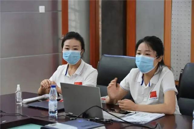 延大附院援苏丹医疗队员为中国驻苏丹大使馆工作人员进行新冠肺炎防控知识培训
