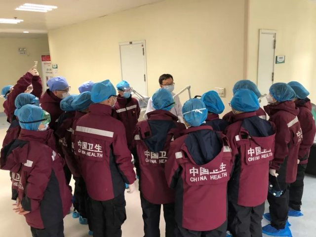延安大学附属医院 4 名援鄂队员已进驻病房开展医疗救治工作