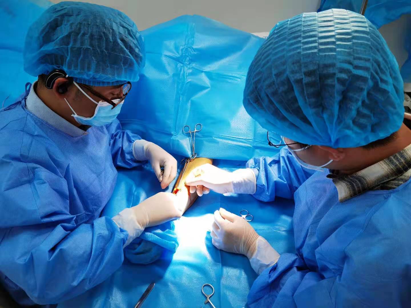 世界首例单切口经脐三角腹腔镜马蹄肾切除术在陕实施-中国科技网