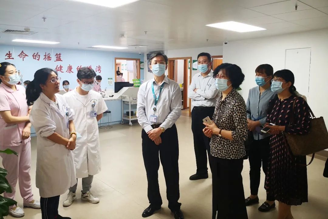 山东医学高等专科学校附属医院（临沂市老年病医院）到深圳市妇幼保健院参观交流