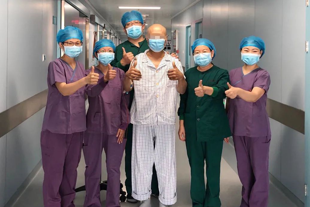 儿子捐骨髓救父亲，滨医附院首例单倍体干细胞移植患者康复出院！