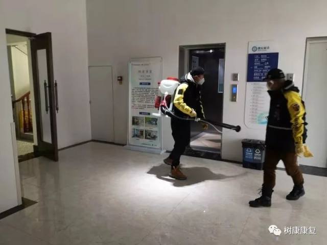 杭州富阳树康康复医院积极开展全院抗击疫情工作